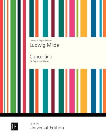 Milde: Concertino for Bassoon published by Universal Edition