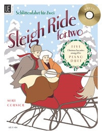 Sleigh Ride For Two - Piano Duets published by Universal