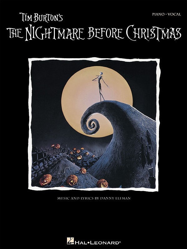 Tim Burton: The Nightmare Before Christmas published by Hal Leonard