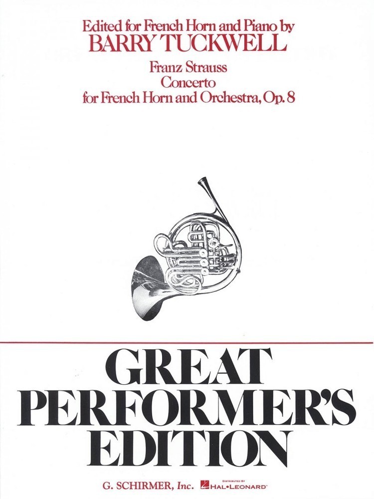 Forwoods ScoreStore Strauss Concerto Opus 8 for French Horn