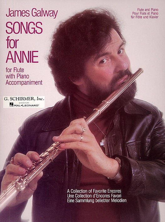 James Galway Songs for Annie for Flute published by Schirmer