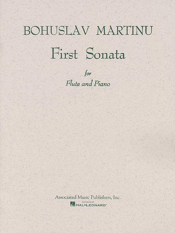 Martinu: Sonata No 1 for Flute published by Schirmer