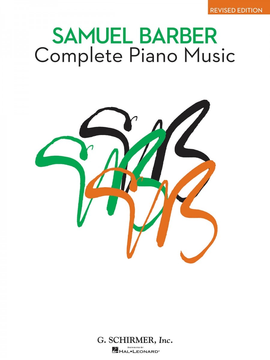 Barber: Complete Piano Music published by Schirmer