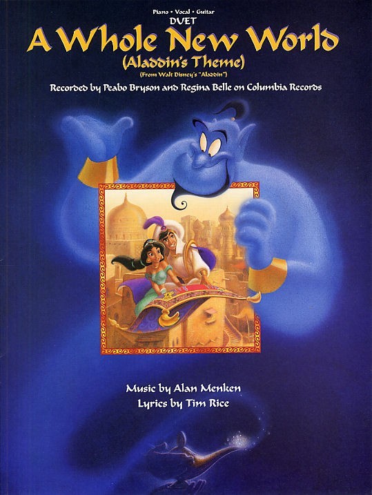 A Whole New World for Vocal Duet published by Hal Leonard