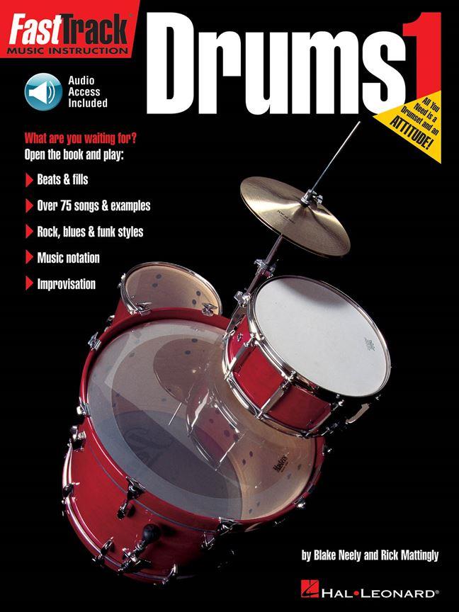 Fast Track: Drums - Book One published by Hal Leonard