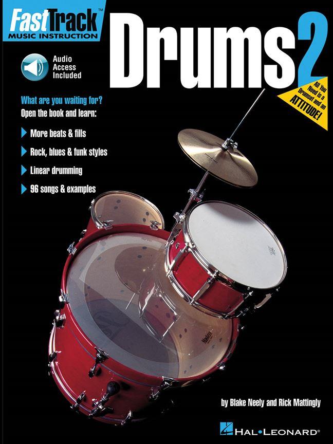Fast Track: Drums - Book Two published by Hal Leonard