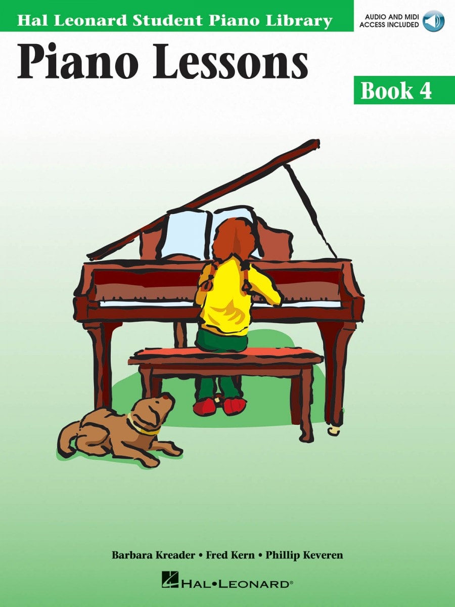 Hal Leonard Student Piano Library: Lessons 4 (Book/Online Audio)
