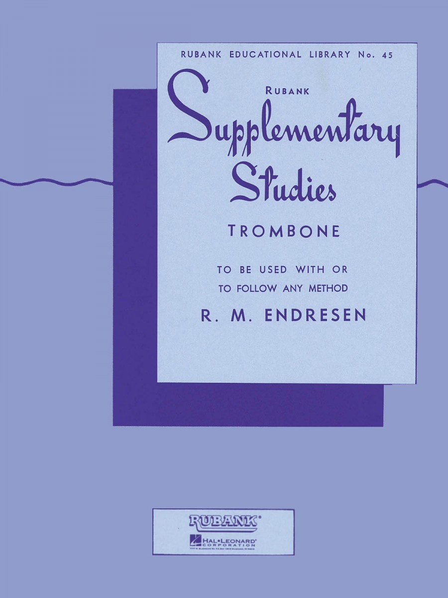 Endresen: Supplementary Studies for Trombone published by Rubank