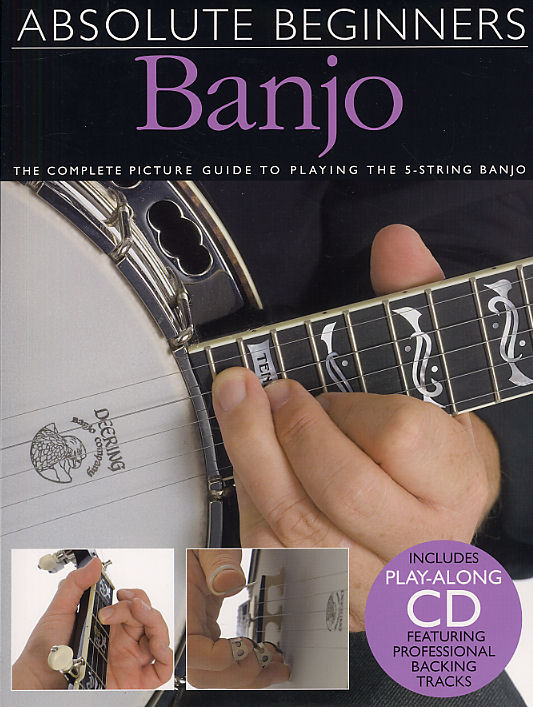 Absolute Beginners: Banjo published by AMSCO (Book & CD)