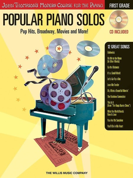 Popular Piano Solos: First Grade - Pop Hits, Broadway, Movies And More! published by Willis