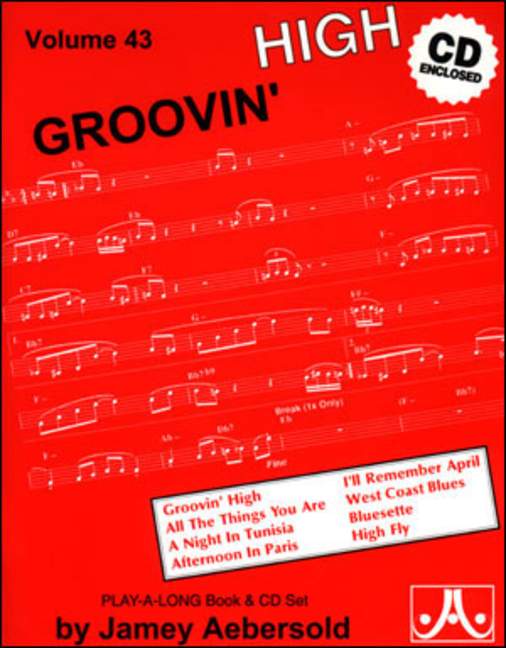 Aebersold 43: Groovin' High for All Instruments (Book & CD)