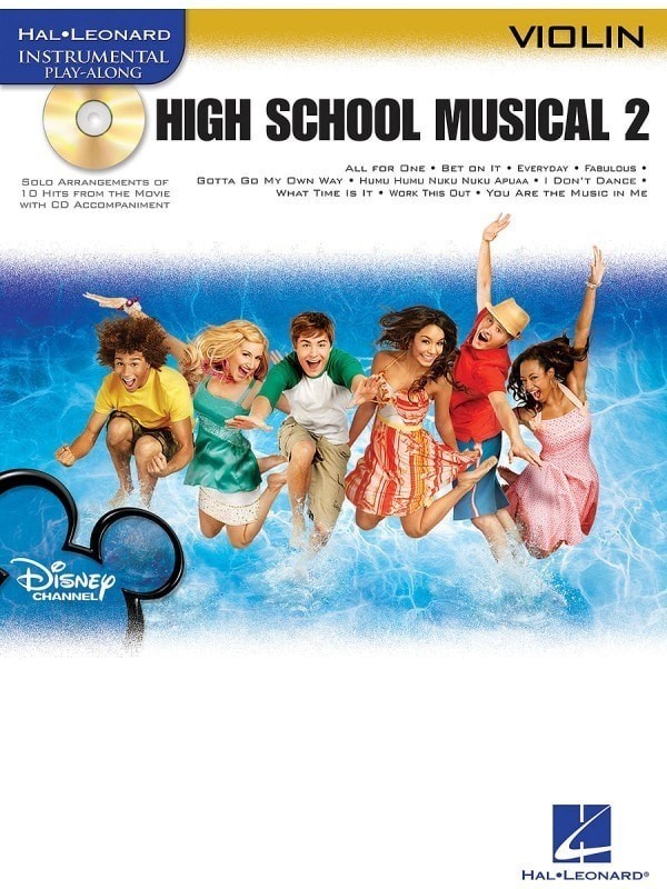 High School Musical 2 - Violin published by Hal Leonard (Book & CD)