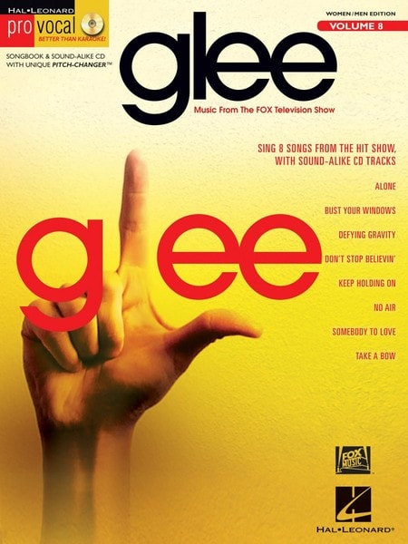 Glee published by Hal Leonard (Book & CD)