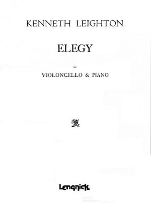 Leighton: Elegy for Cello published by Lengnick
