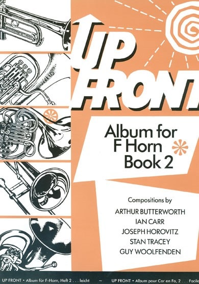 Up Front Book 2 for Horn in F published by Brasswind