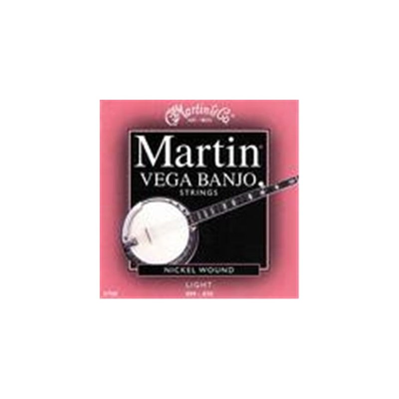 Martin Vega V700 Nickel Wound Banjo Strings 9-20 Light