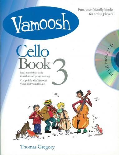 Vamoosh Cello 3 (Book & CD)