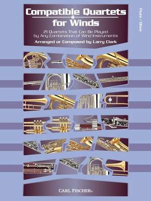 Compatible Quartets For Winds - Flute / Oboe published by Fischer