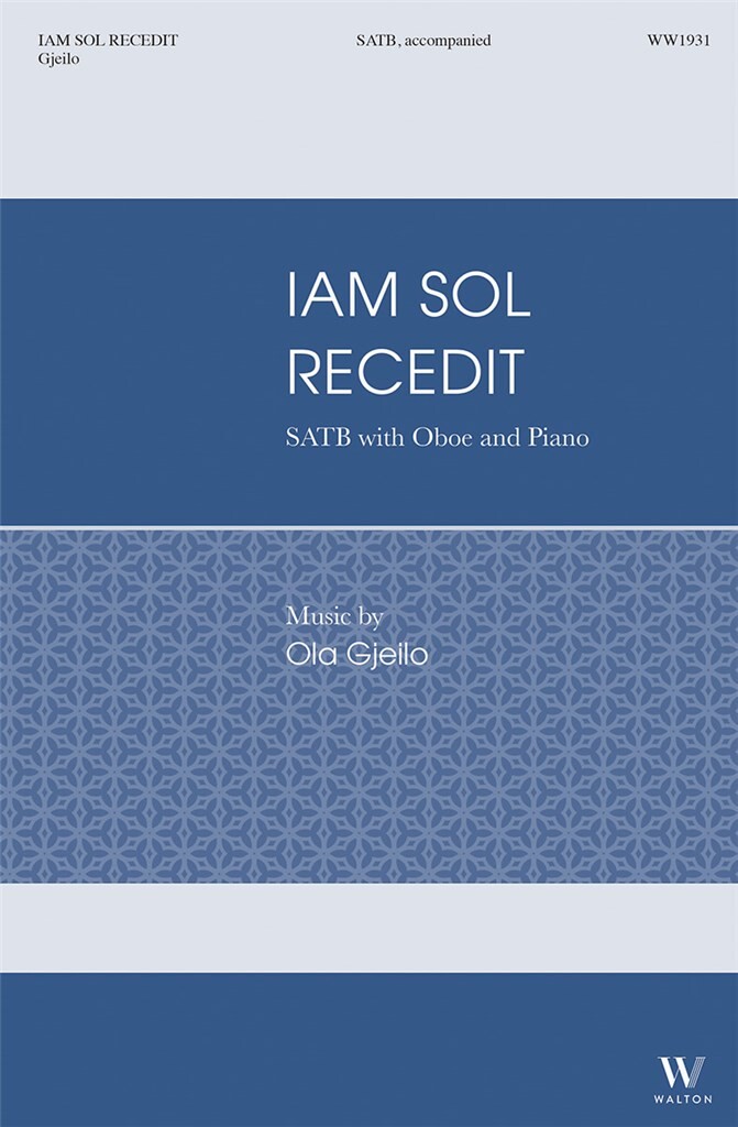 Gjeilo: Iam Sol Recedit SATB published by Walton