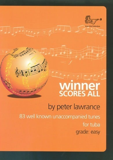 Winner Scores All for Trombone Bass Clef Sheet Music Book 83 Well-Known Tunes