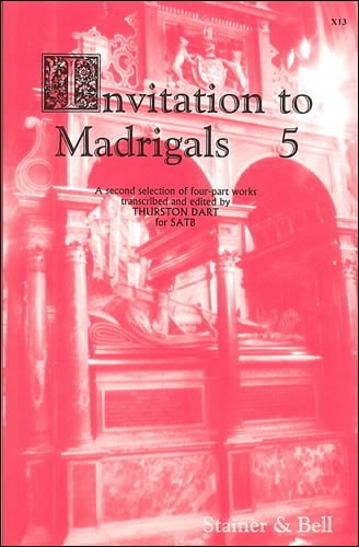 Invitation to Madrigals Book 5 (SATB) published by Stainer & Bell