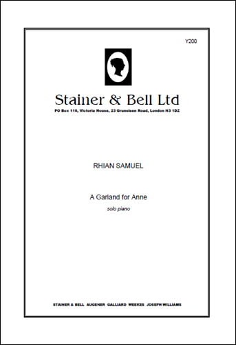 Samuel: A Garland for Anne for Piano published by Stainer & Bell