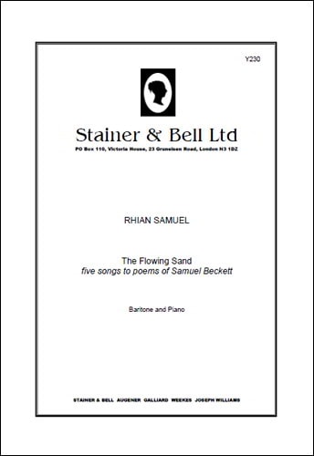 Samuel: The Flowing Sand for Baritone and Piano published by Stainer & Bell