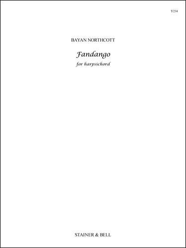 Northcott: Fandango for Harpsichord published by Stainer & Bell