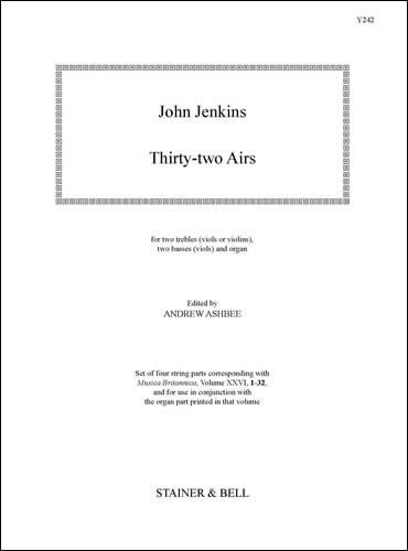 Jenkins: Thirty-two Airs published by Stainer & Bell