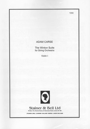 Carse: The Winton Suite published by Stainer & Bell - Set of Parts