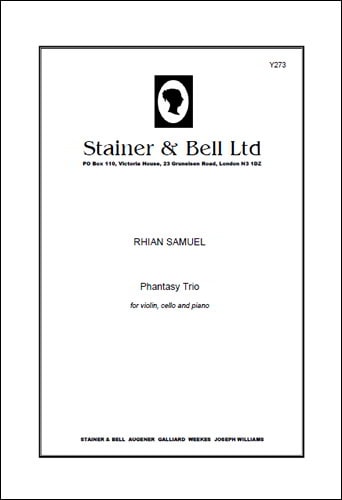 Samuel: Phantasy Trio for violin, cello and piano published by Stainer & Bell