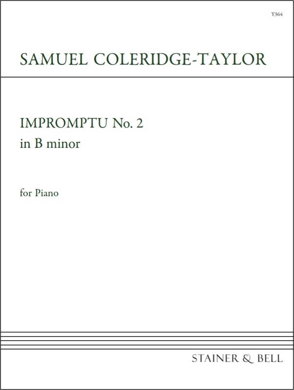 Coleridge-Taylor: Impromptu No. 2 in B minor for Piano published by Stainer & Bell