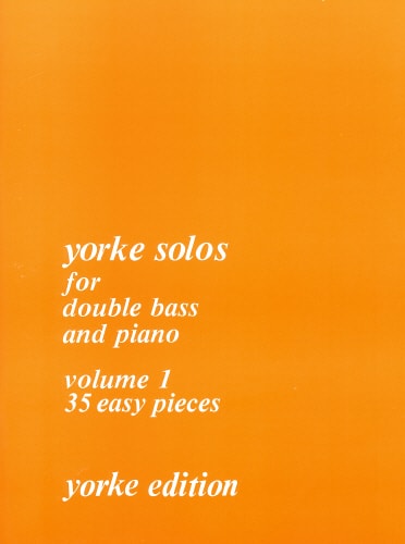 Yorke Solos Volume 1 for Double Bass published by Yorke