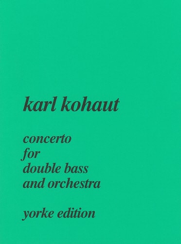 Kohaut: Concerto in D major for Double Bass published by Yorke