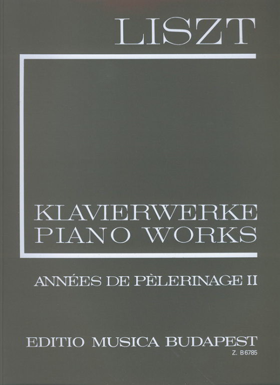 Liszt: Annes de Pelerinage - Italy (I/7) for Piano published by EMB