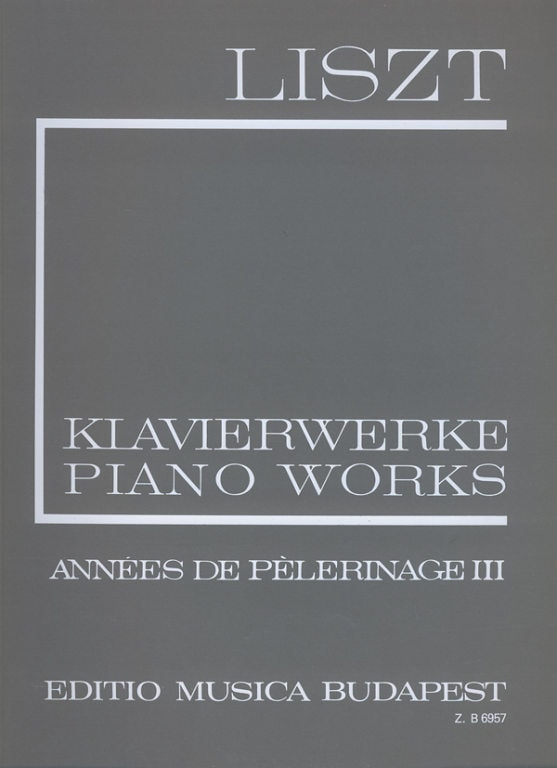 Liszt: Annes de Pelerinage (I/8) for Piano published by EMB