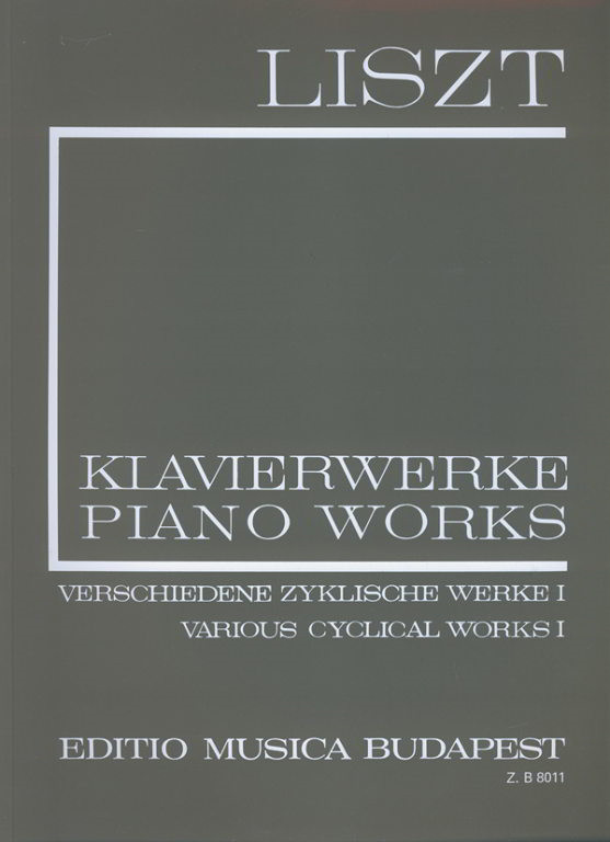 Liszt: Various Cyclical Works Vol. I (I/9) for Piano published by EMB