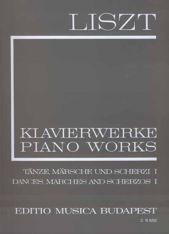 Liszt: Dances, Marches and Scherzos I (I/13) for Piano published by EMB