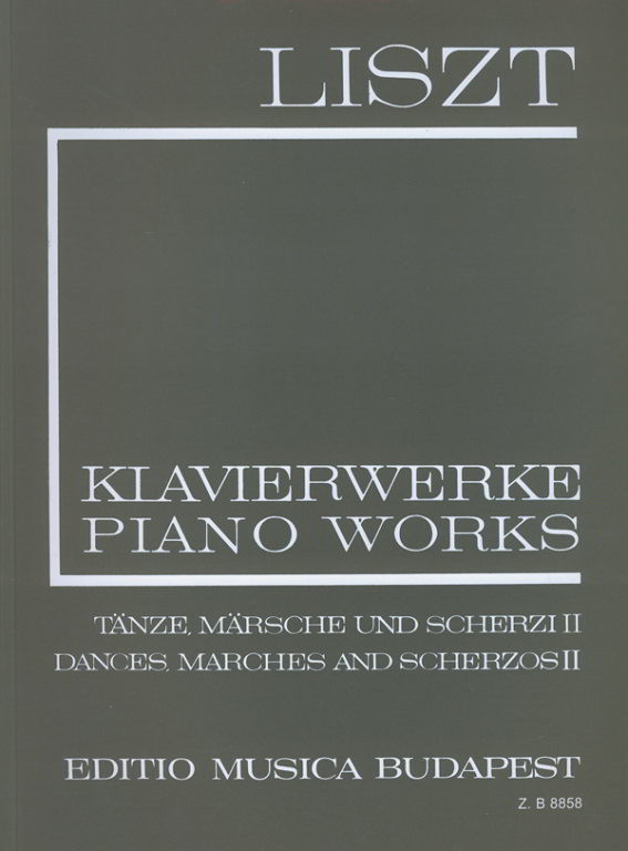 Liszt: Dances, Marches and Scherzos II (I/14) for Piano published by EMB