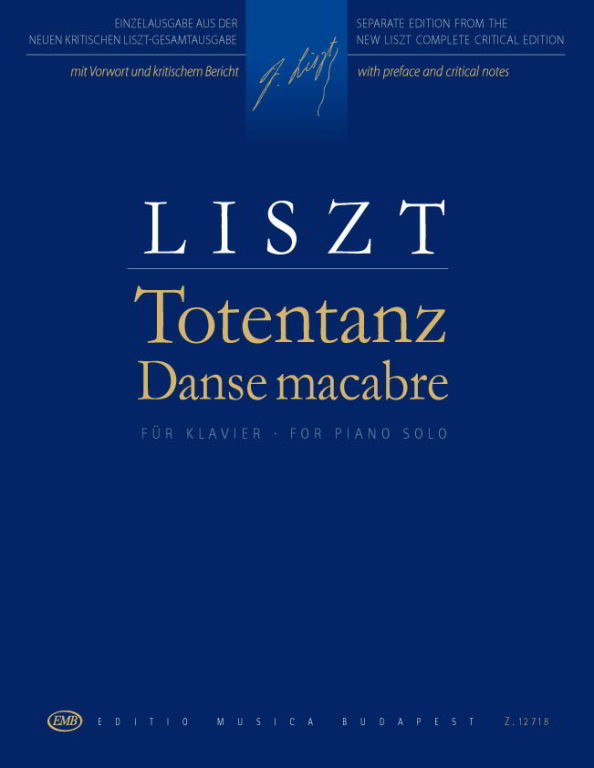 Liszt: Dance Macabre (Totentanz) for Solo Piano published by EMB