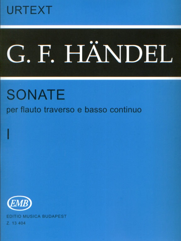 Handel: Sonatas Volume 1 for Flute published by EMB
