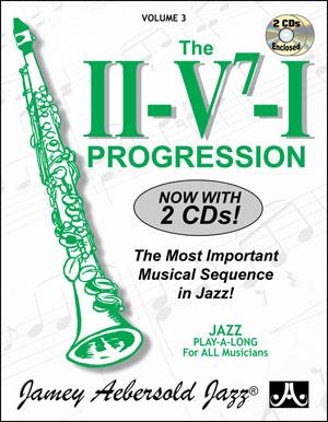 Aebersold 3: The II-V7-I Progression All Instruments (Book & CD)