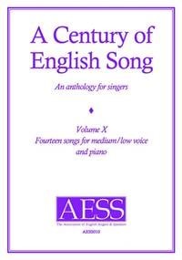 A Century Of English Song - Volume 10 - Medium Low published by Goodmusic
