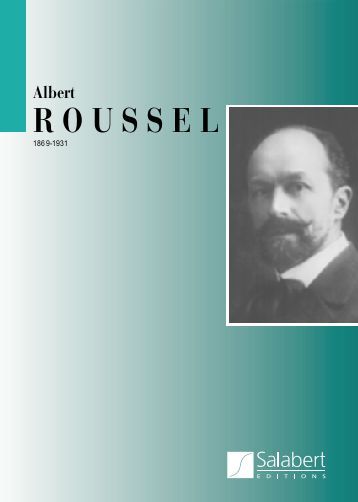 Roussel: Amoureux separs for Medium Voice published by Salabert