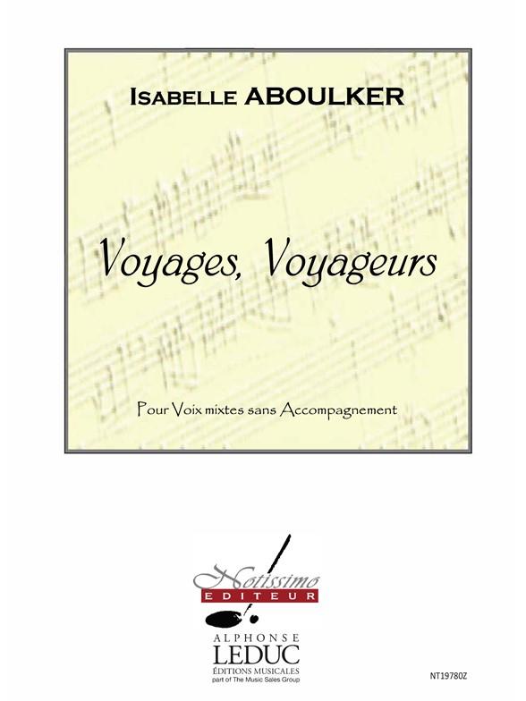 Aboulker: Voyages, Voyageurs SATB published by Leduc