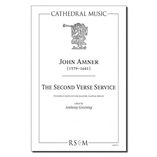 Amner: The Second Verse Service SAATB published by Cathedral Music