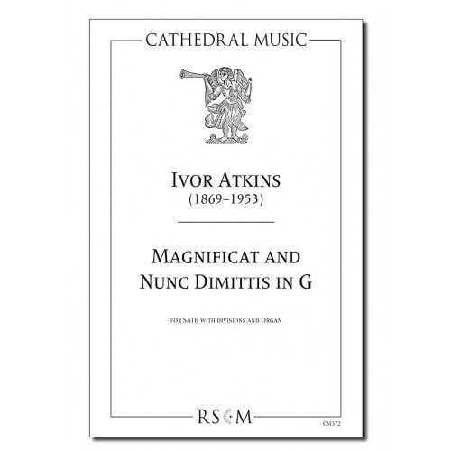 Atkins: Magnificat & Nunc Dimittis in G SATB published by Cathedral Music