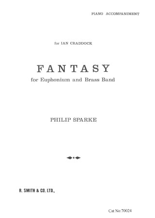 Sparke: Fantasy for Euphonium published by Brand