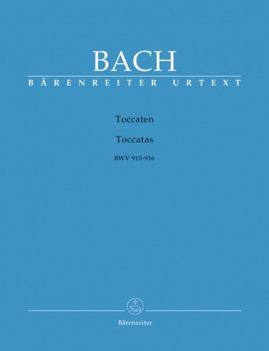 Bach: Toccatas (BWV 910-916) for Piano published by Barenreiter