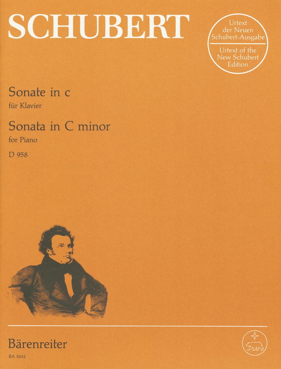 Schubert: Sonata in C Minor D958 for Piano published by Barenretier (1995)